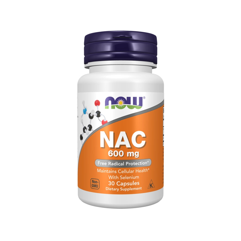 Now NAC 600mg 30 Cápsulas