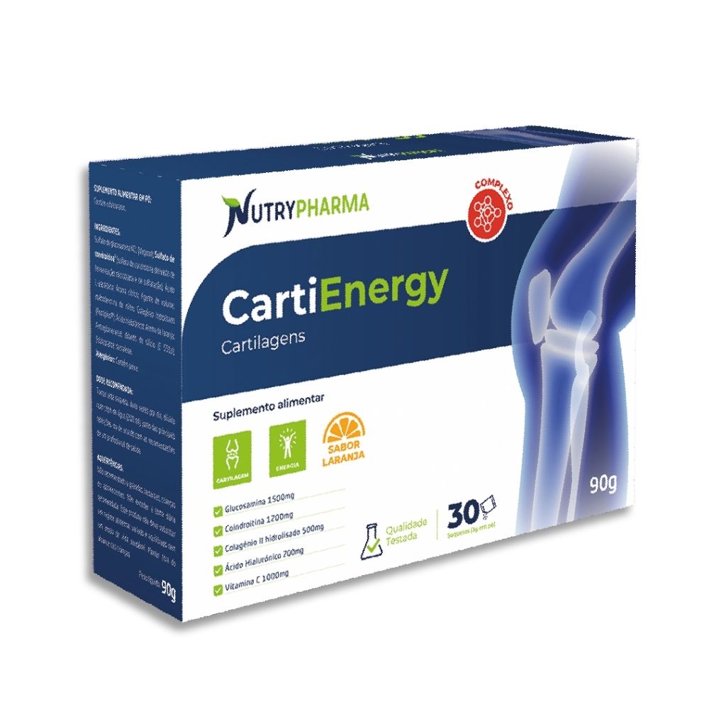 CartiEnergy Suplemento Alimentar para as Cartilagens e Articulações 30 saquetas