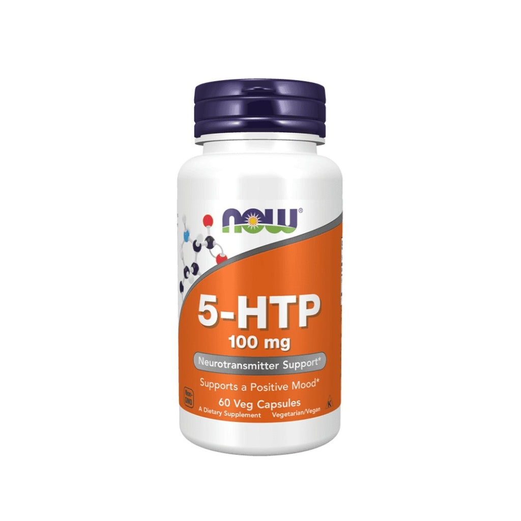 Now 5-HTP 100mg 60 Cápsulas