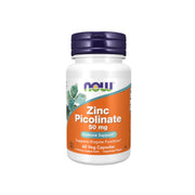 Now Picolinato de Zinco 50mg 60 Cápsulas