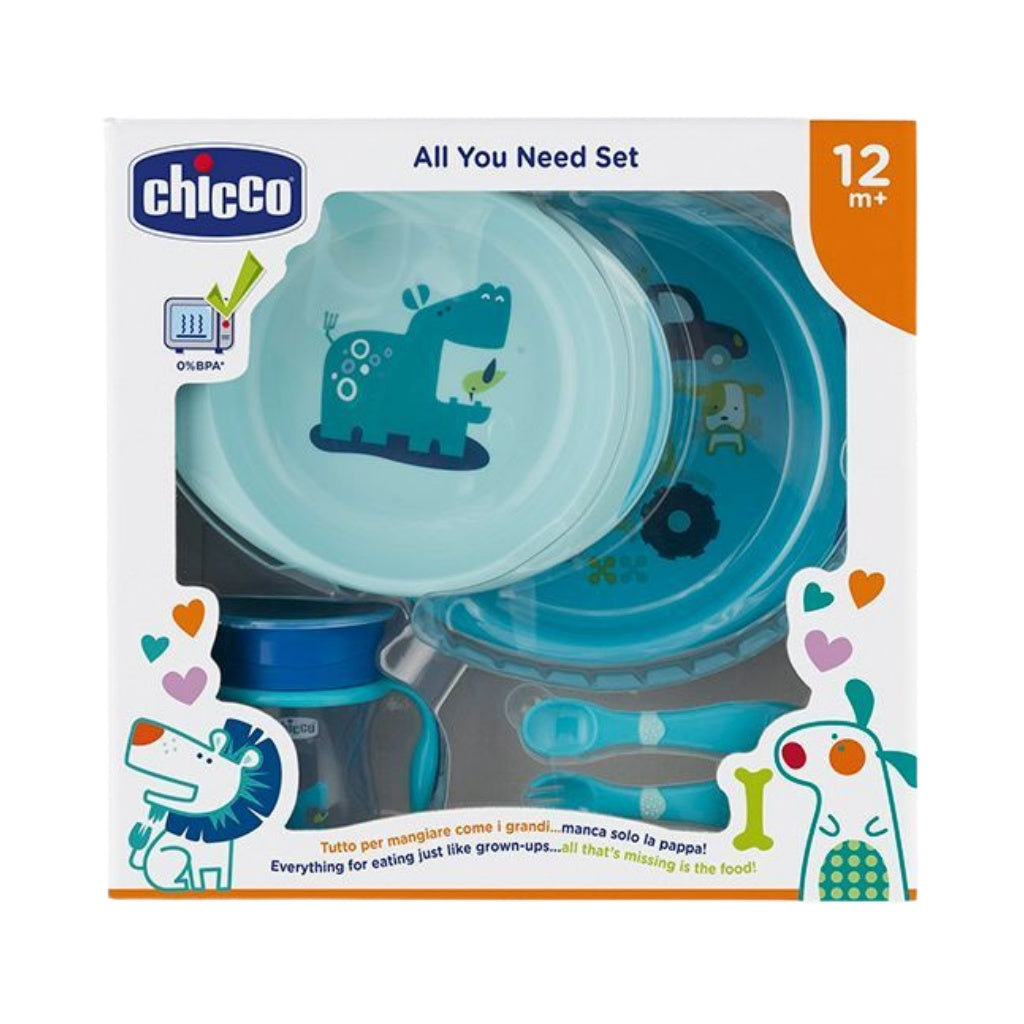 Chicco Conjunto De Alimentação Menino 12M+