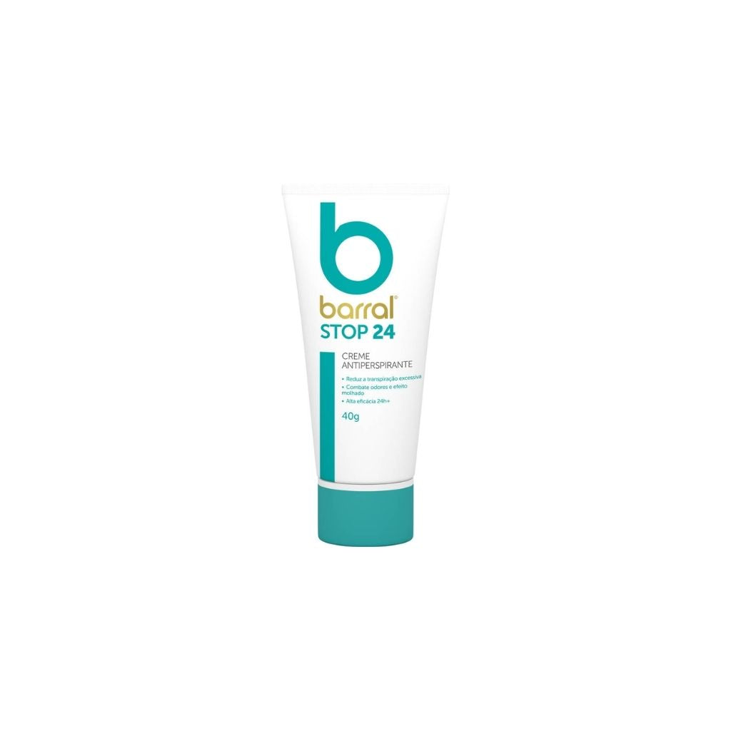 Barral Stop 24 Creme Antitranspirante 40 G