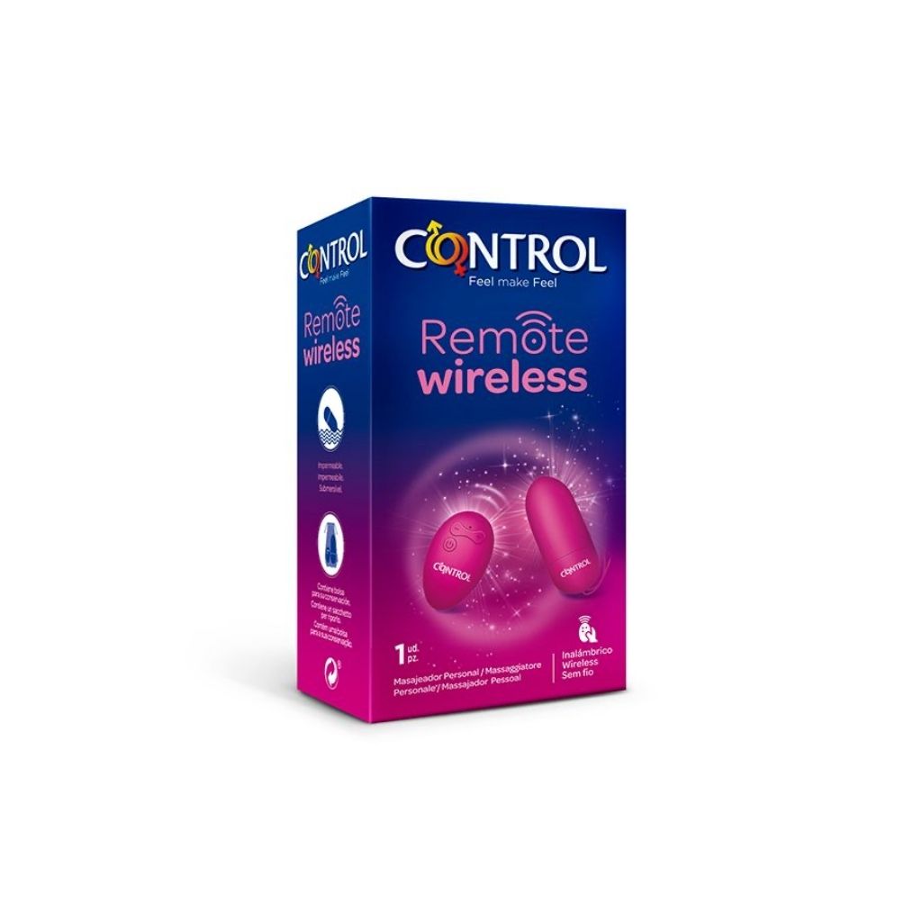 Control Remote Wireless Massajador Pessoal Estimulação Íntima 1 Unidade