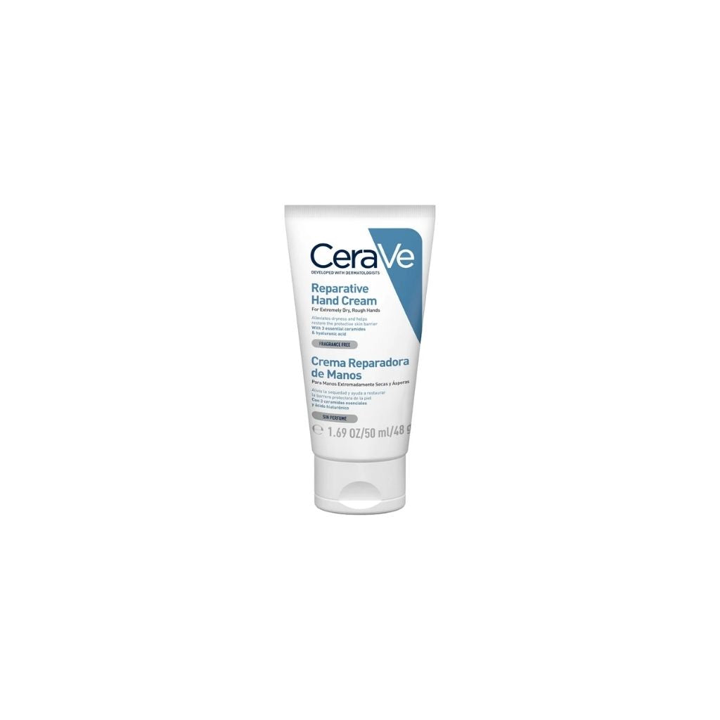 Cerave Therapeutic Creme Mãos Reparação Mãos Secas 50ml