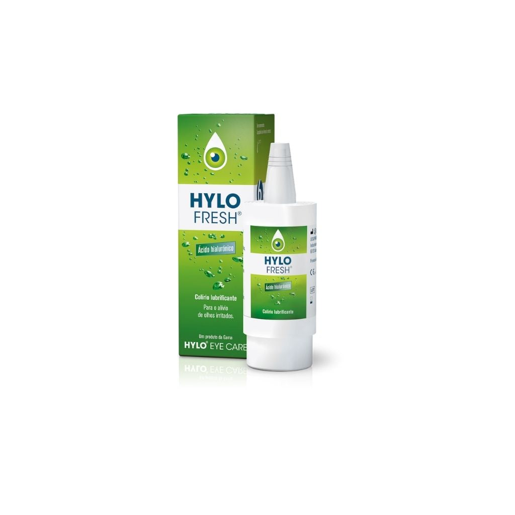 Hylo Fresh Colírio Lubrificante Alívio Olhos Cansados 10ml
