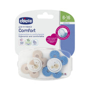 Chicco Physio Comfort Chupeta 6-16M Menino 2 Unidades