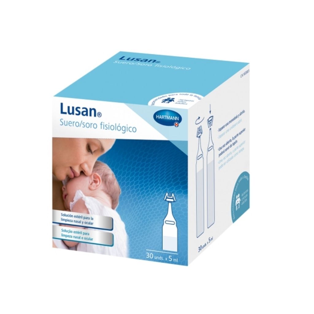 Lusan Soro Fisiológico Unidose Higiene 5ml X30