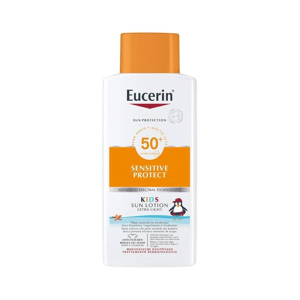 Eucerin Sun Kids Sensitive Protect Loção Solar SPF50+ 400ml