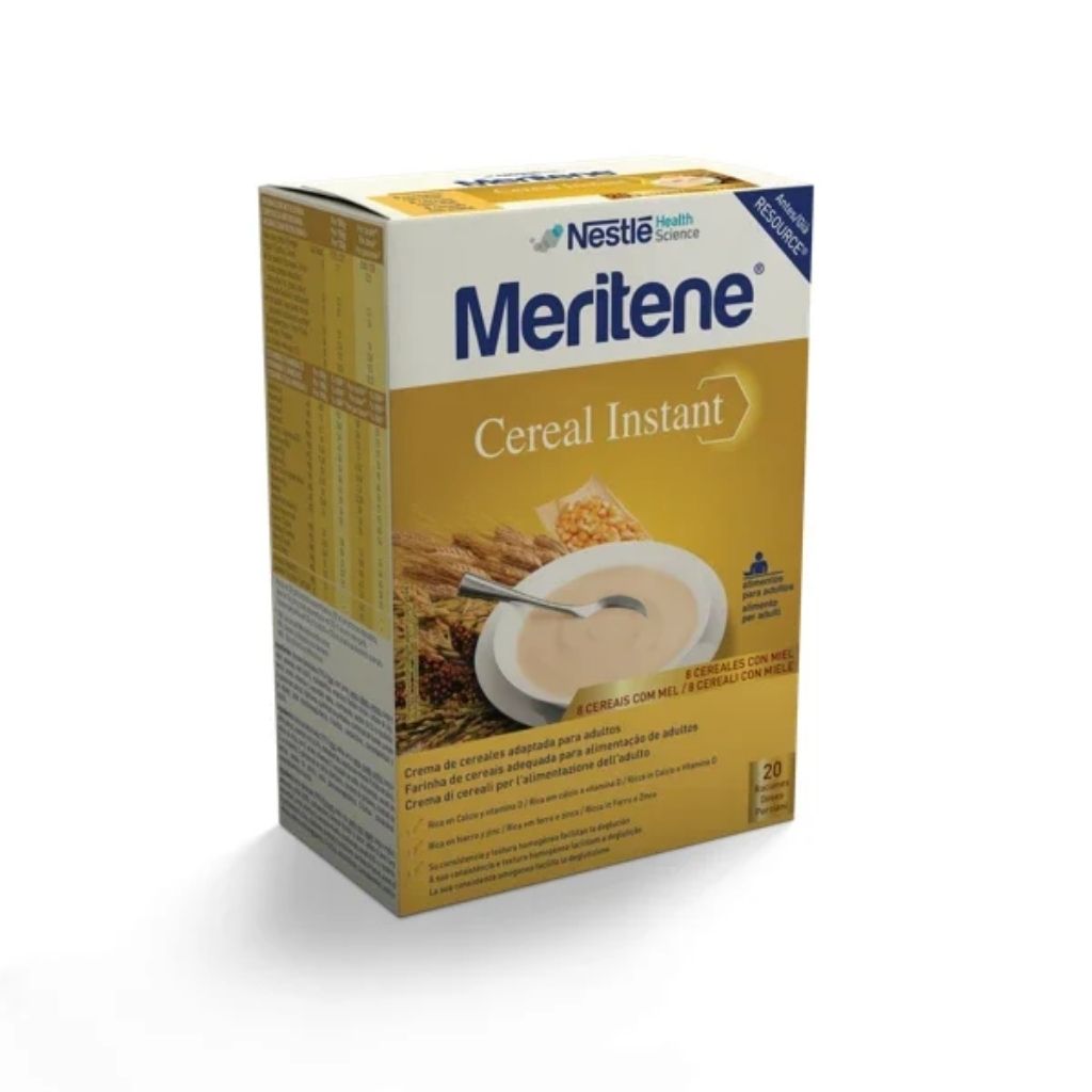 Meritene Cereal Instant Pó Para Suspensão Oral Com Mel 300G X2