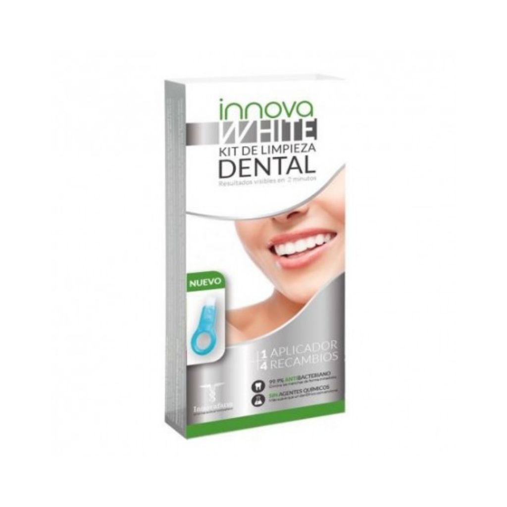 Innova White Kit de Limpeza Dental Aplicador + 4 Recargas
