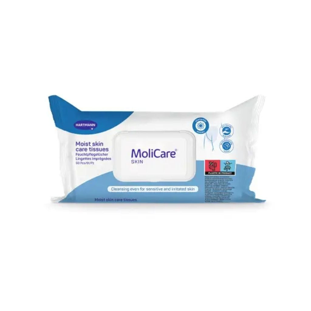 Molicare Skin Toalhetes Húmidos 3Em1 50 Unidades