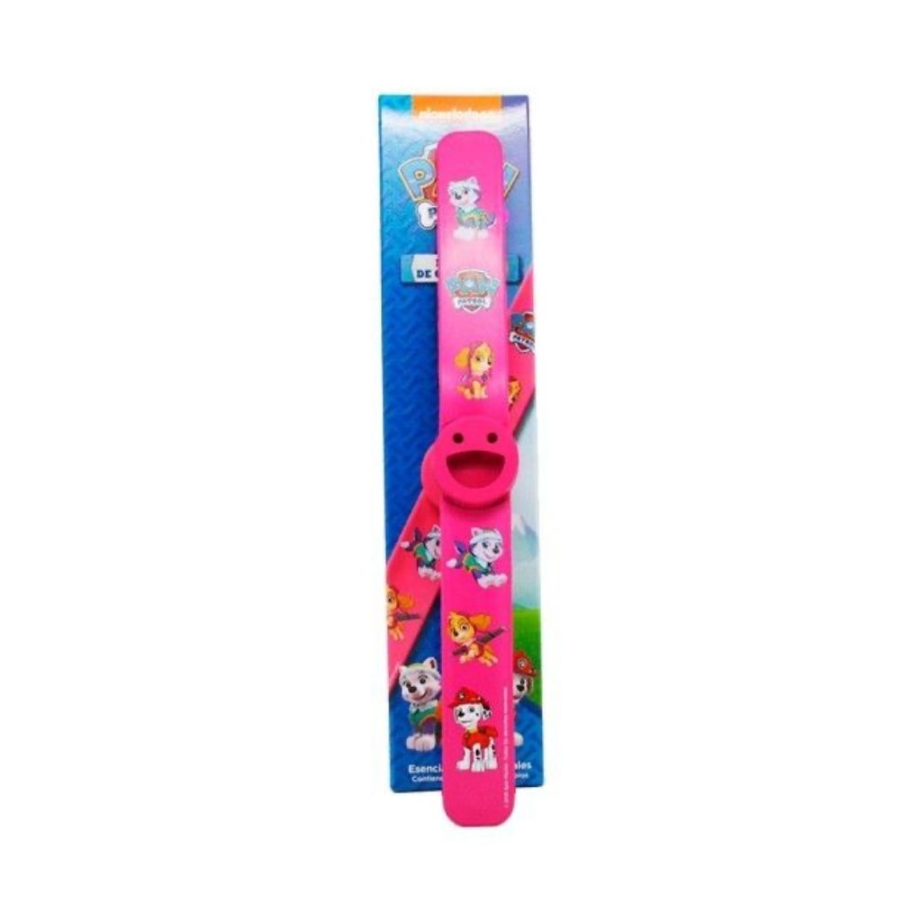 Aposan Patrulha Pata Pulseira Repelente Rosa