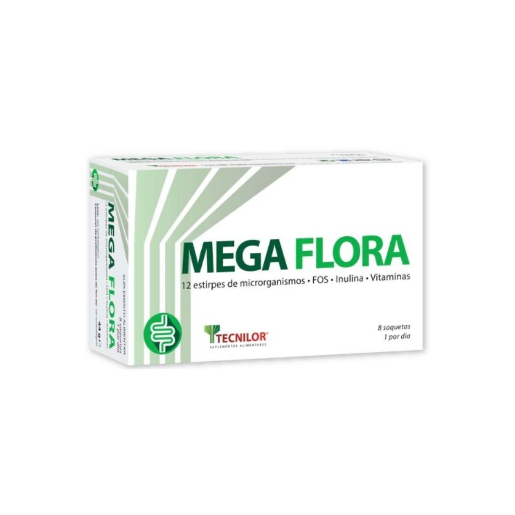 Tecnilor Megaflora Pó Equilíbrio Microbiológico 8 Saquetas