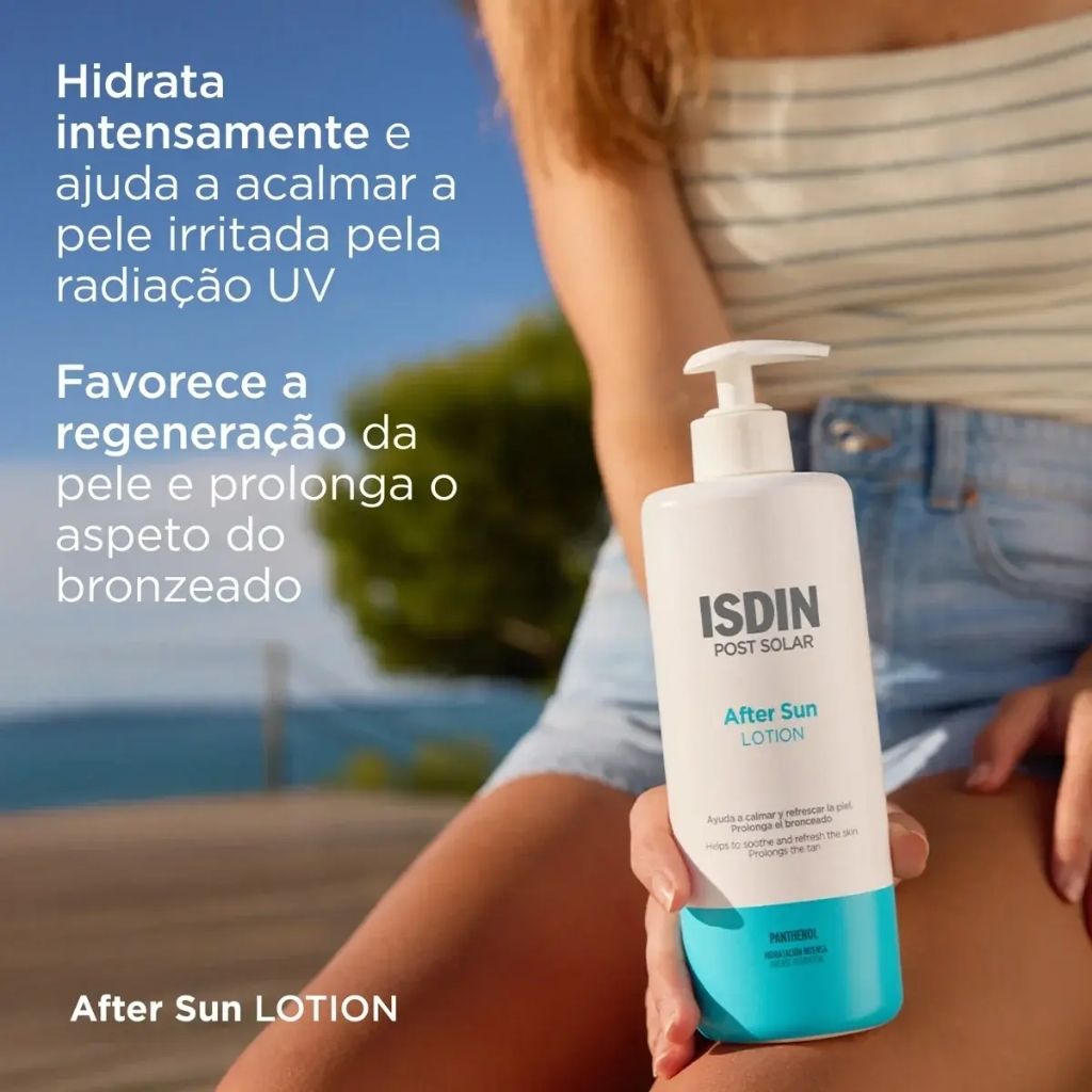 Isdin After Sun Loção Hidratante E Calmante Pós-Solar 400ml