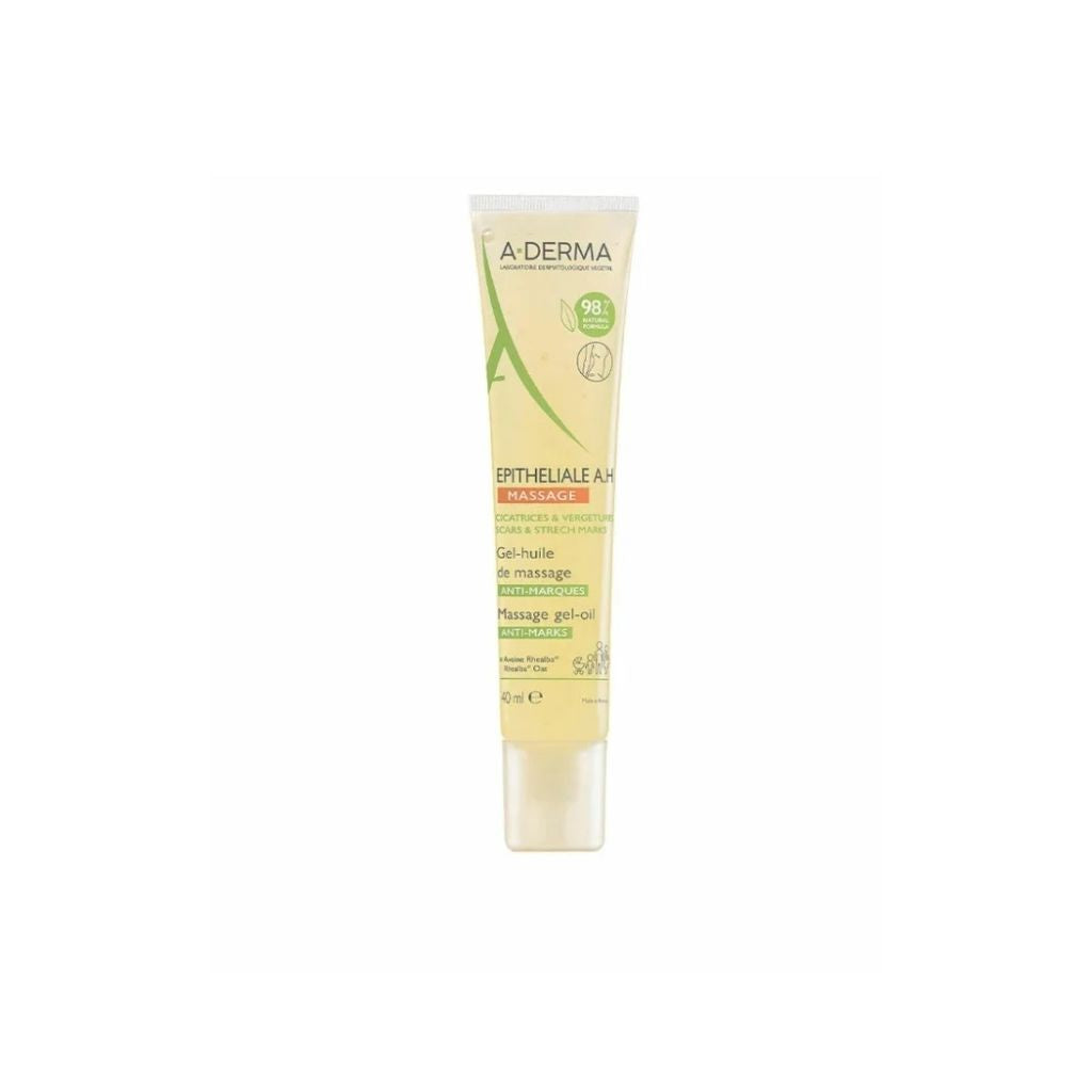 A-Derma Epitheliale A.H. Duo Gel-Óleo De Massagem Antimarcas 40ml
