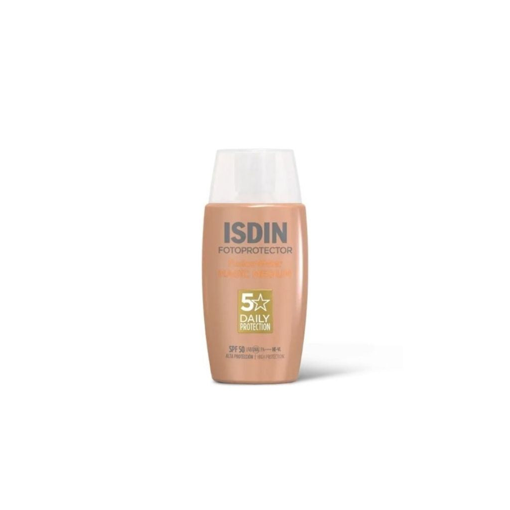 Isdin Fotoprotector Fusion Water Color Protetor Solar Com Cor Spf 50+ 50ml