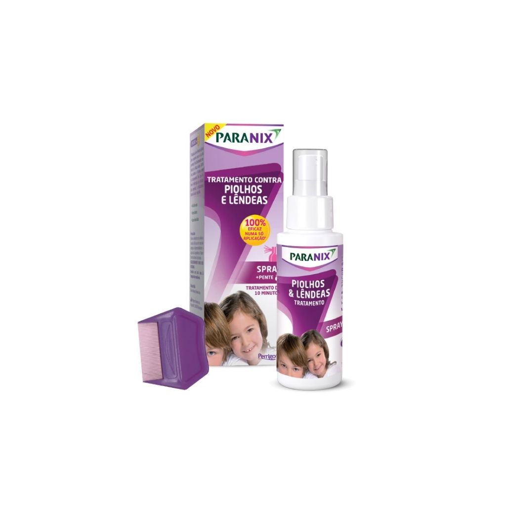 Paranix Loção Tratamento Piolhos E Lêndeas 100ml + Pente