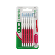 Gum Pack 6 Escovas Interdentais Proxabrush Bi Direction 1,2Mm