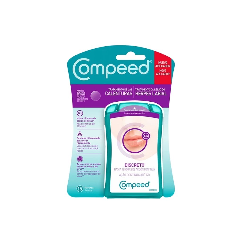 Compeed Penso Herpes Labial Invisível 15 Unidades