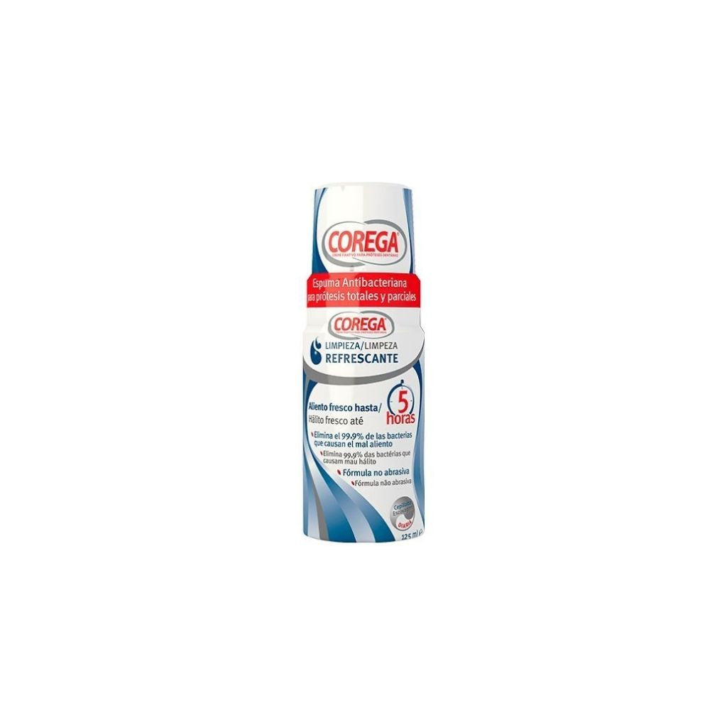 Corega Espuma Limpeza De Próteses 125ml