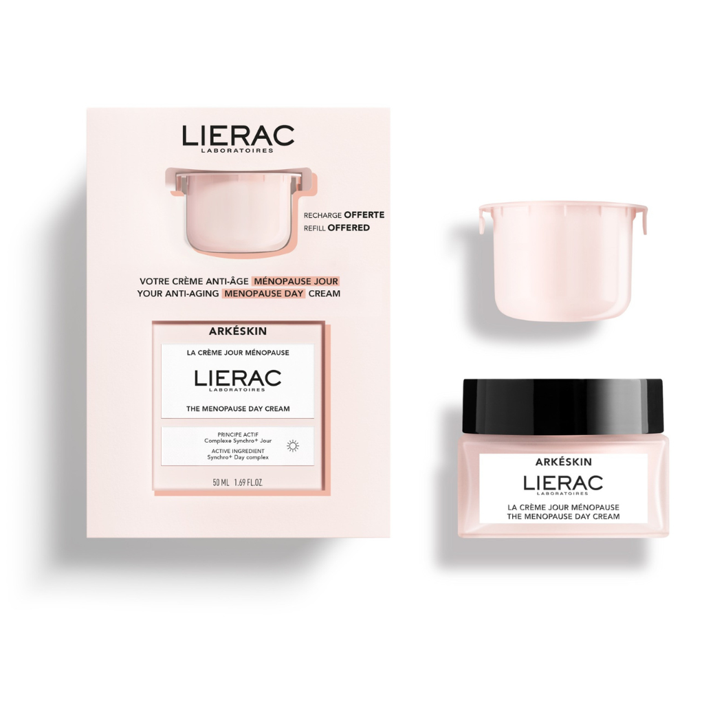 Lierac Arkéskin Creme de Dia Menopausa 50ml + Recarga 50ml