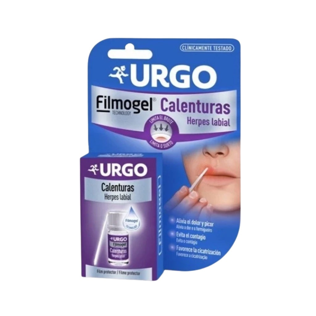 Urgo Herpes Labial Filmogel Alívio E Tratamento 3ml