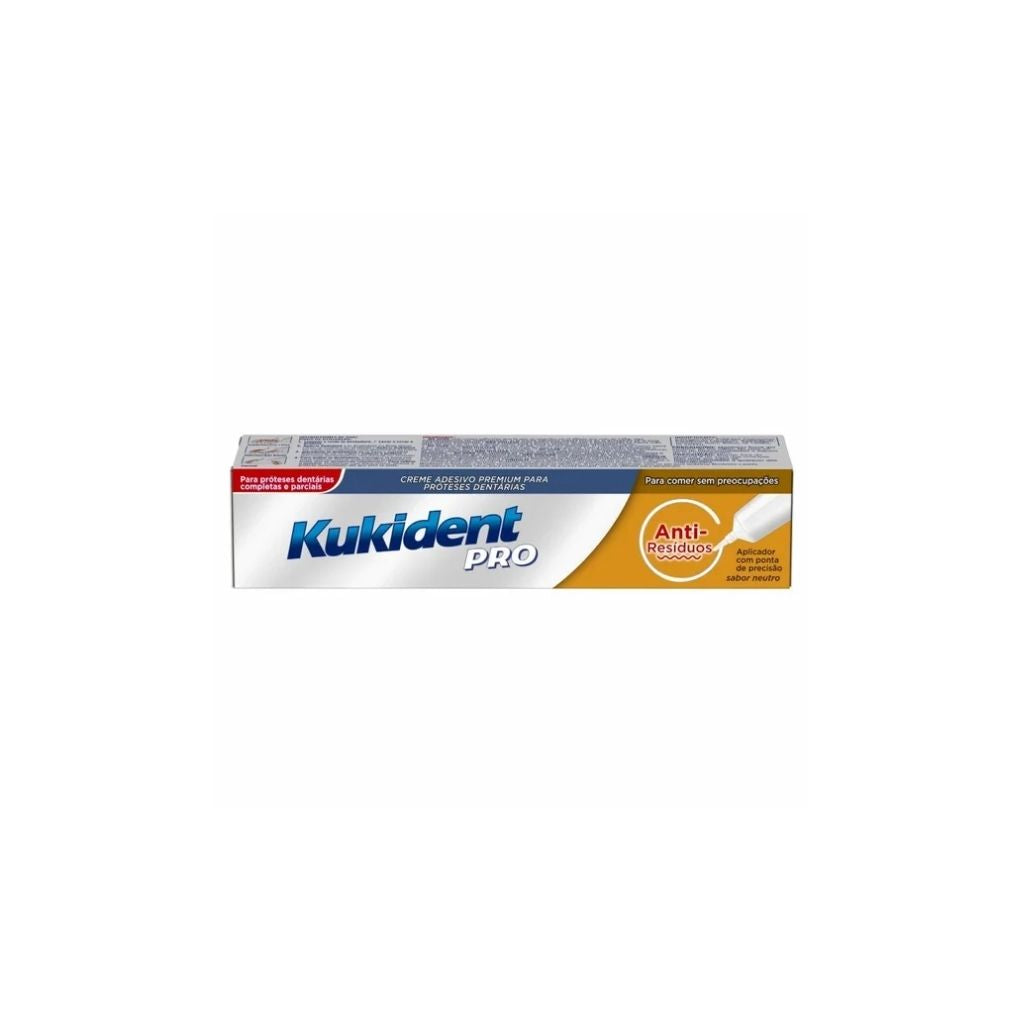 Kukident Pro Creme Antirresíduos Para Prótese 40 G