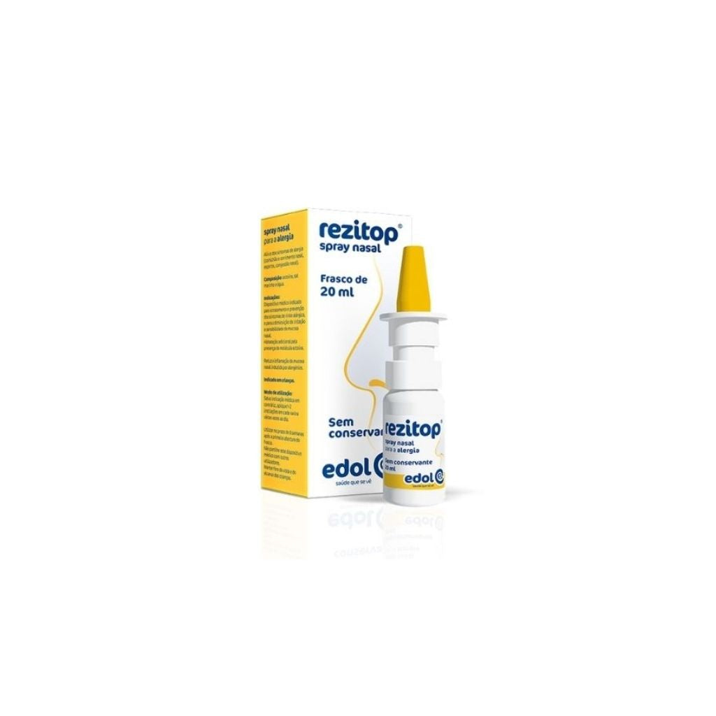 Edol Rezitop Spray Nasal Alívio Rinite Alérgica 20ml