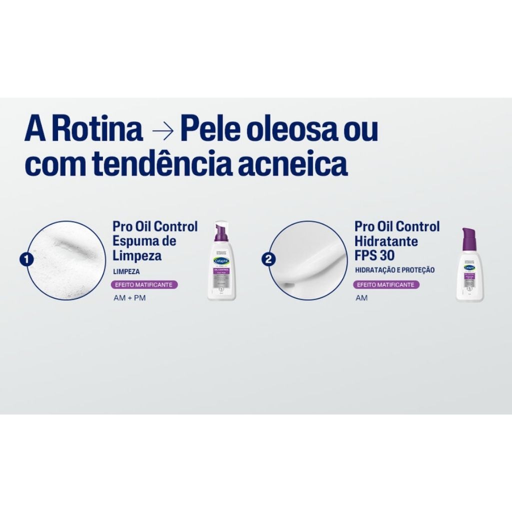 Cetaphil Pro Oil Control Espuma De Limpeza Controle De Oleosidade 236ml