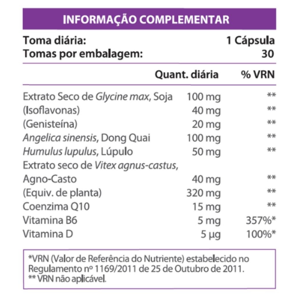 Advancis Genipausa Forte Suplemento para Menopausa 30 Cápsulas