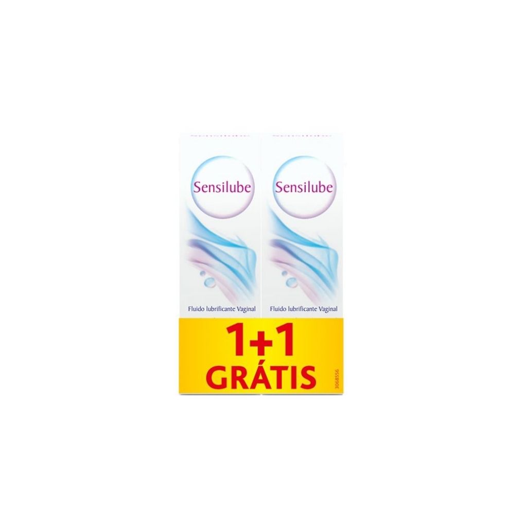 Durex Sensilube Duo Fluido Lubrificante Vaginal Hidratação 2 X 40 ml