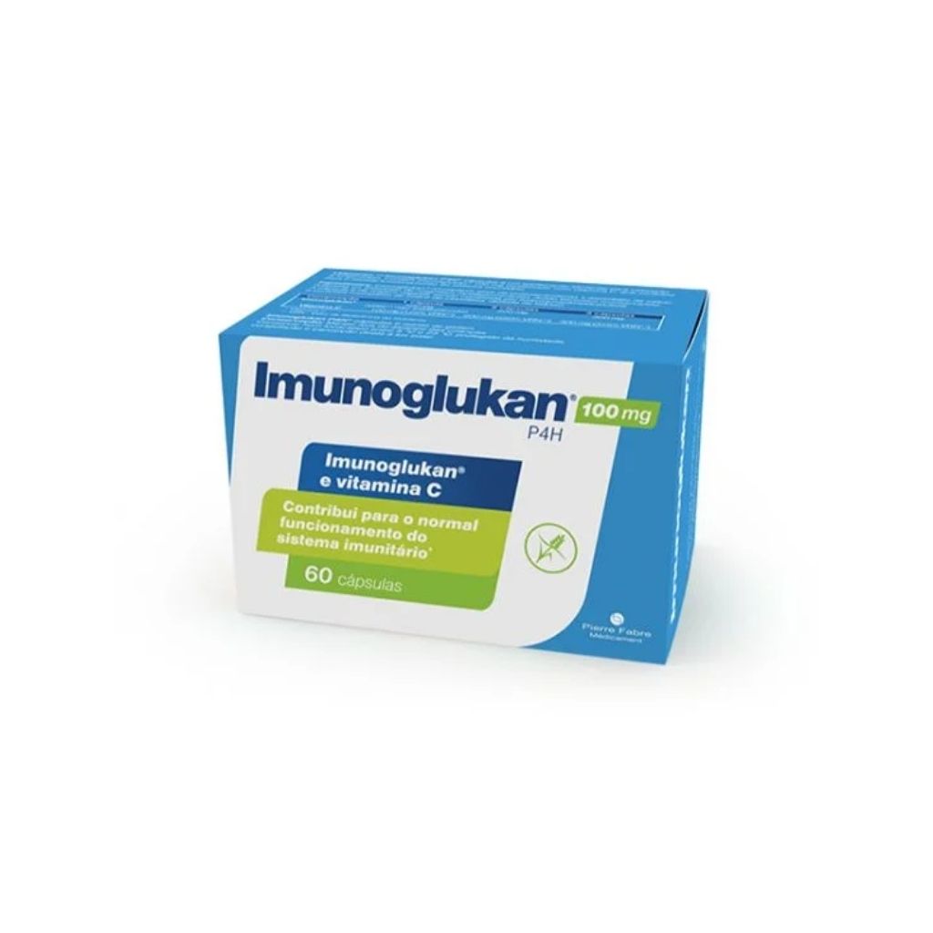 Imunoglukan P4H Funcionamento Normal Do Sistema Imunitário 60 Cápsulas