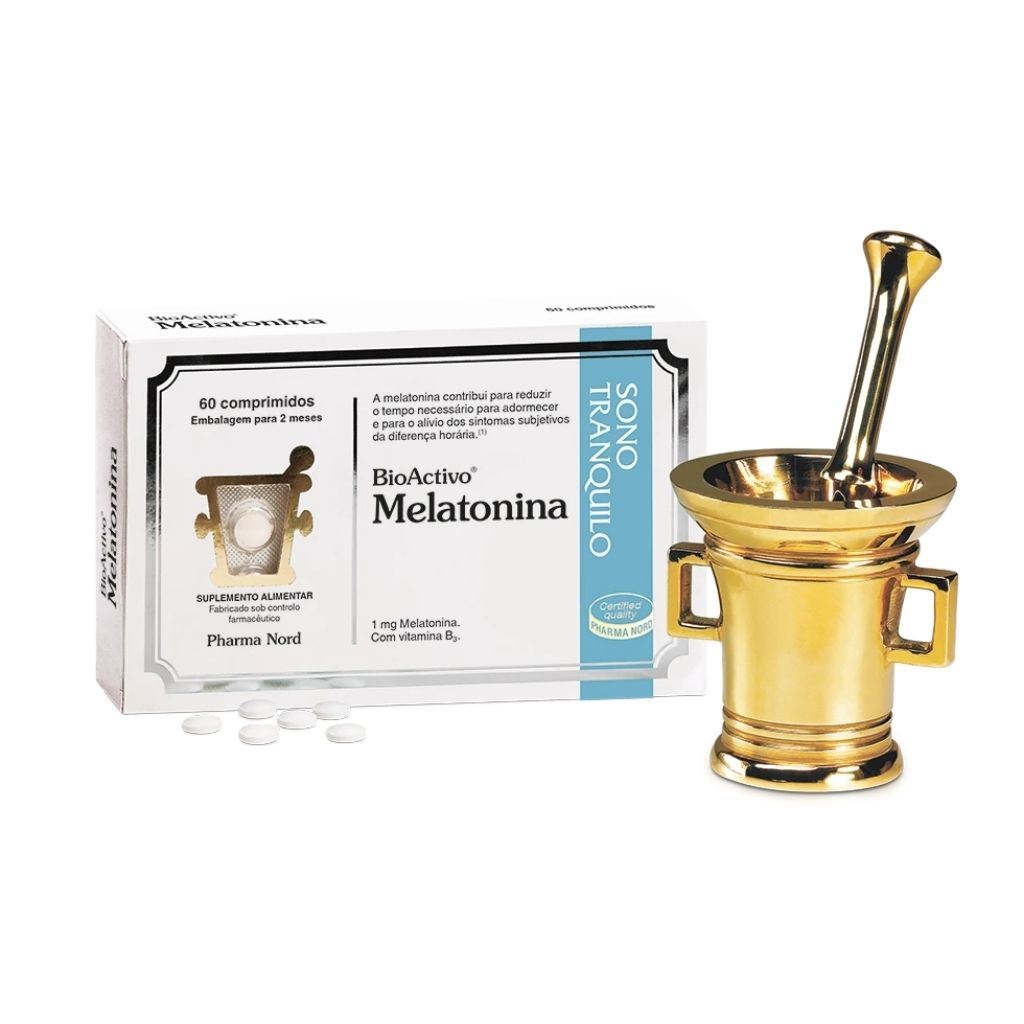 Bioactivo Melatonina Reduzir O Tempo Adormecer 60 Comprimidos