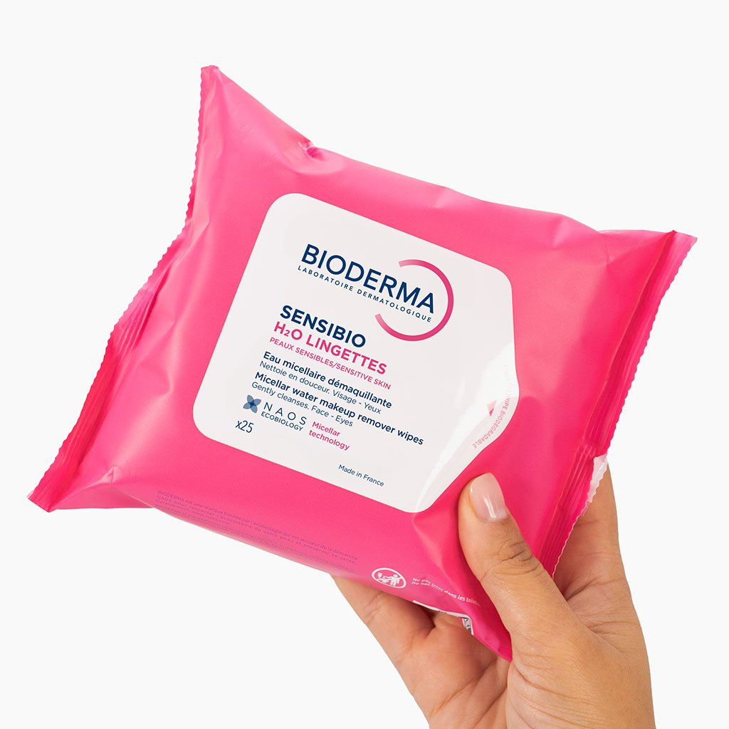 Bioderma Sensibio H2O Toalhetes Desmaquilhantes X25
