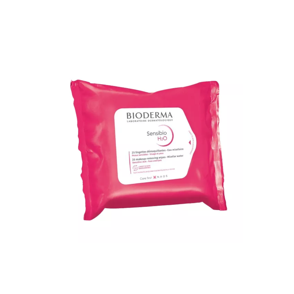 Bioderma Sensibio H2O Toalhetes Desmaquilhantes X25