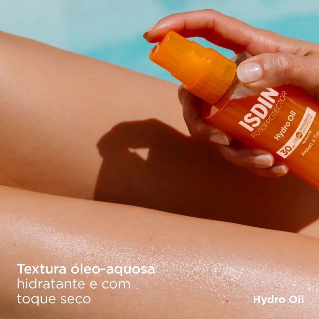 Isdin Fotoprotector Hydro Oil Protetor Solar Bifásico SPF30 200ml