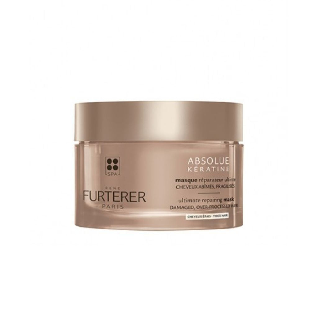 René Furterer Absolue Kératine Máscara Reparadora Cabelos Espessos 200ml