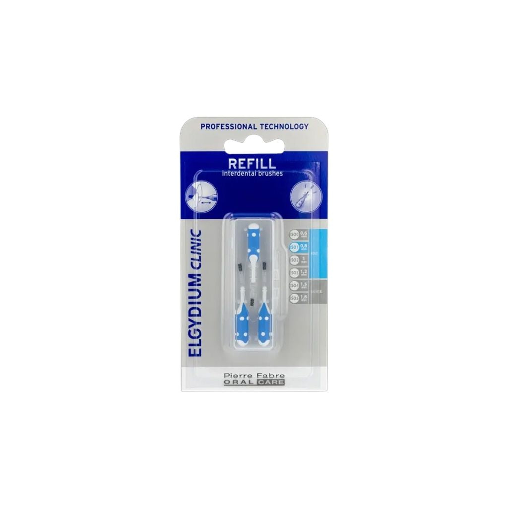 Elgydium Clinic Recarga De Escovilhão Higiene Interdental Azul Tamanho 3