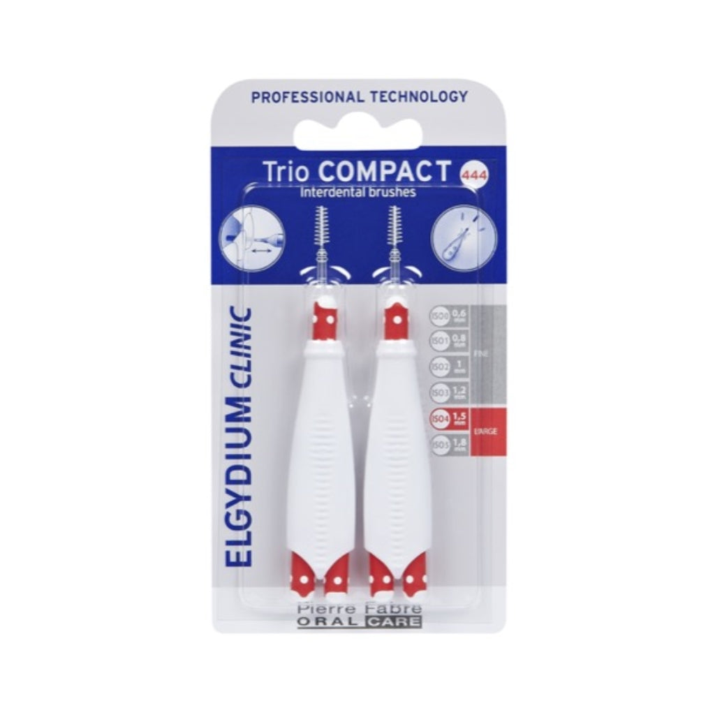 Elgydium Clinic Escovilhões Trio Compact Large 1,5mm x 2 Unidades