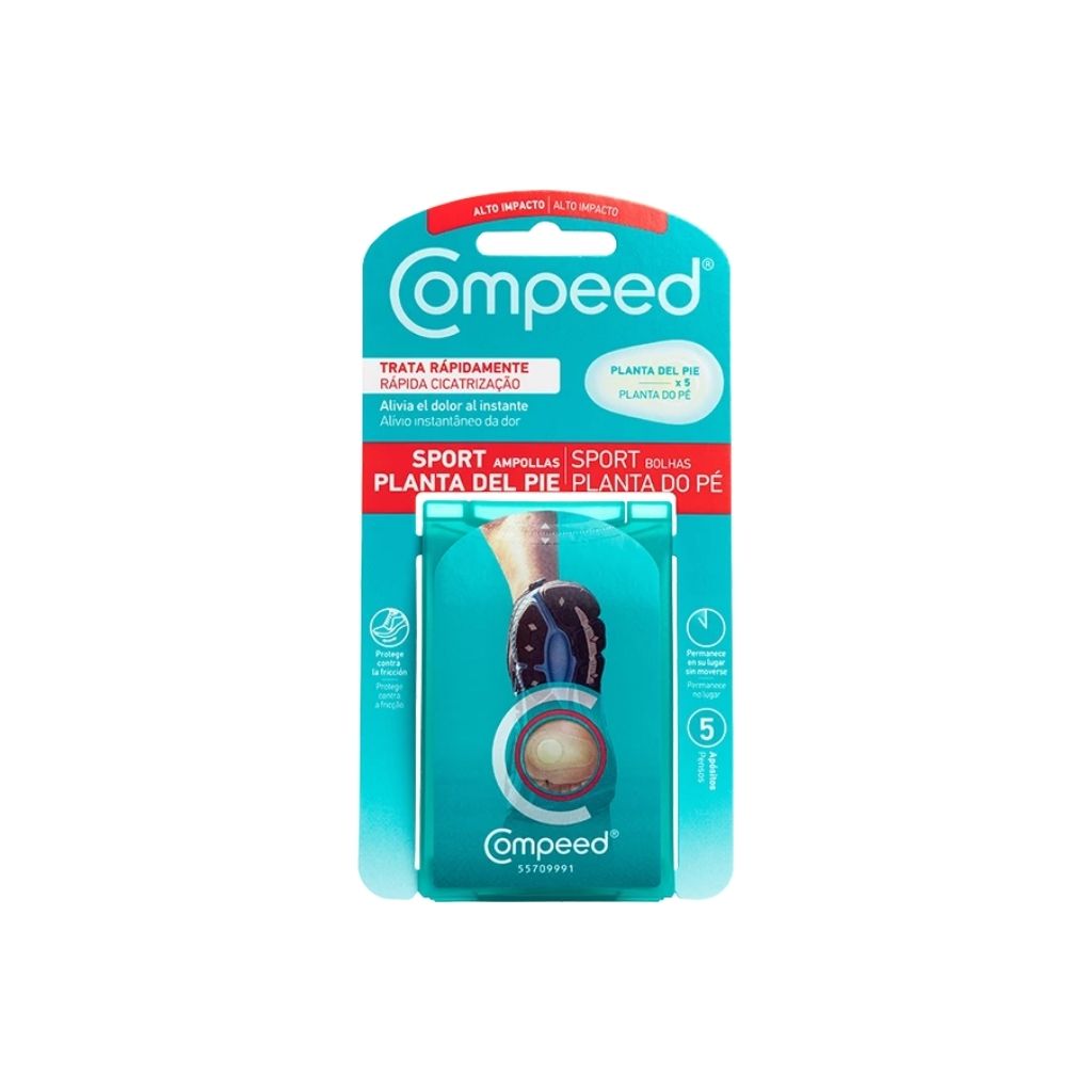 Compeed Sport Pensos Bolhas Para A Planta Do Pé 5 Unidades