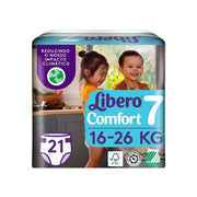 Libero Comfort T6 16-26Kg 21 Fraldas