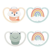 Nuk Space Chupeta Silicone Pele Sensível 0-6M 2 Unidades