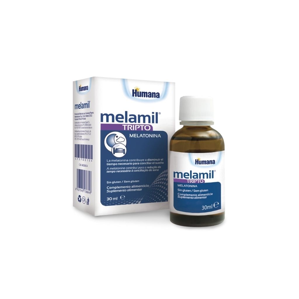 Humana Melamil Tripto Solução Oral Melatonina E Triptofano Para O Sono 30ml