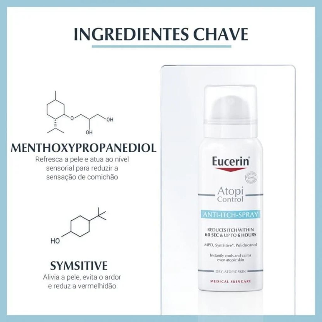 Eucerin Atopicontrol Spray Alívio Da Comichão 50ml