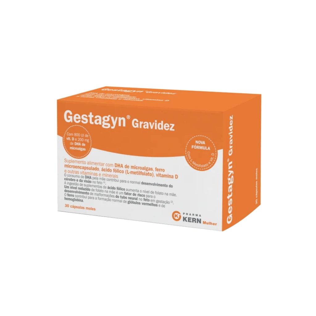 Gestagyn Suplemento Para Gravidez X30 Cápsulas