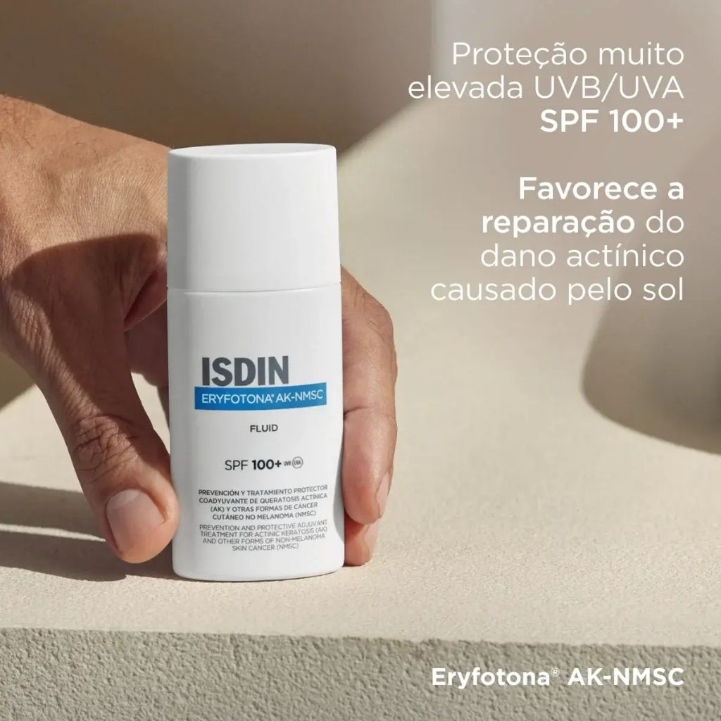 Isdin Eryfotona Ak-Nmsc Fluido Proteção E Tratamento Queratose Actínica 50 ml