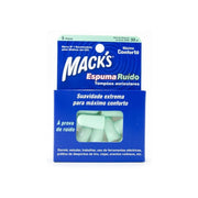 Mack'S Tampão Otorrino Espuma Slim Fit Redução De Ruído 5 Unidades