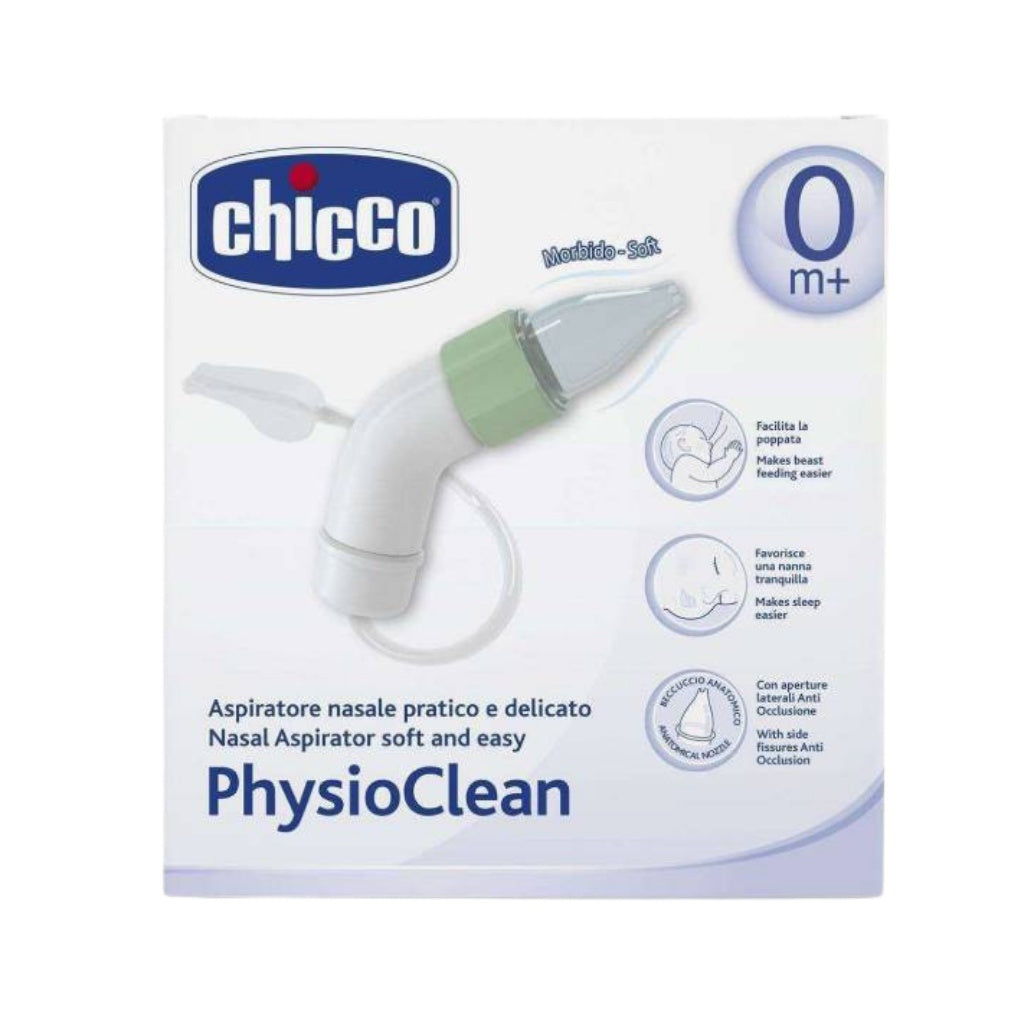 Chicco Physioclean Aspirador Nasal Remoção Secreções