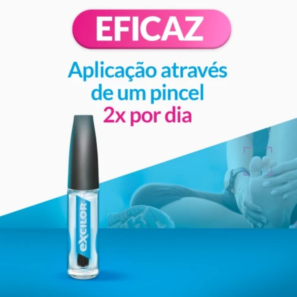 Excilor Solução Tratamento Da Infeção Fúngica Das Unhas 3.3ml