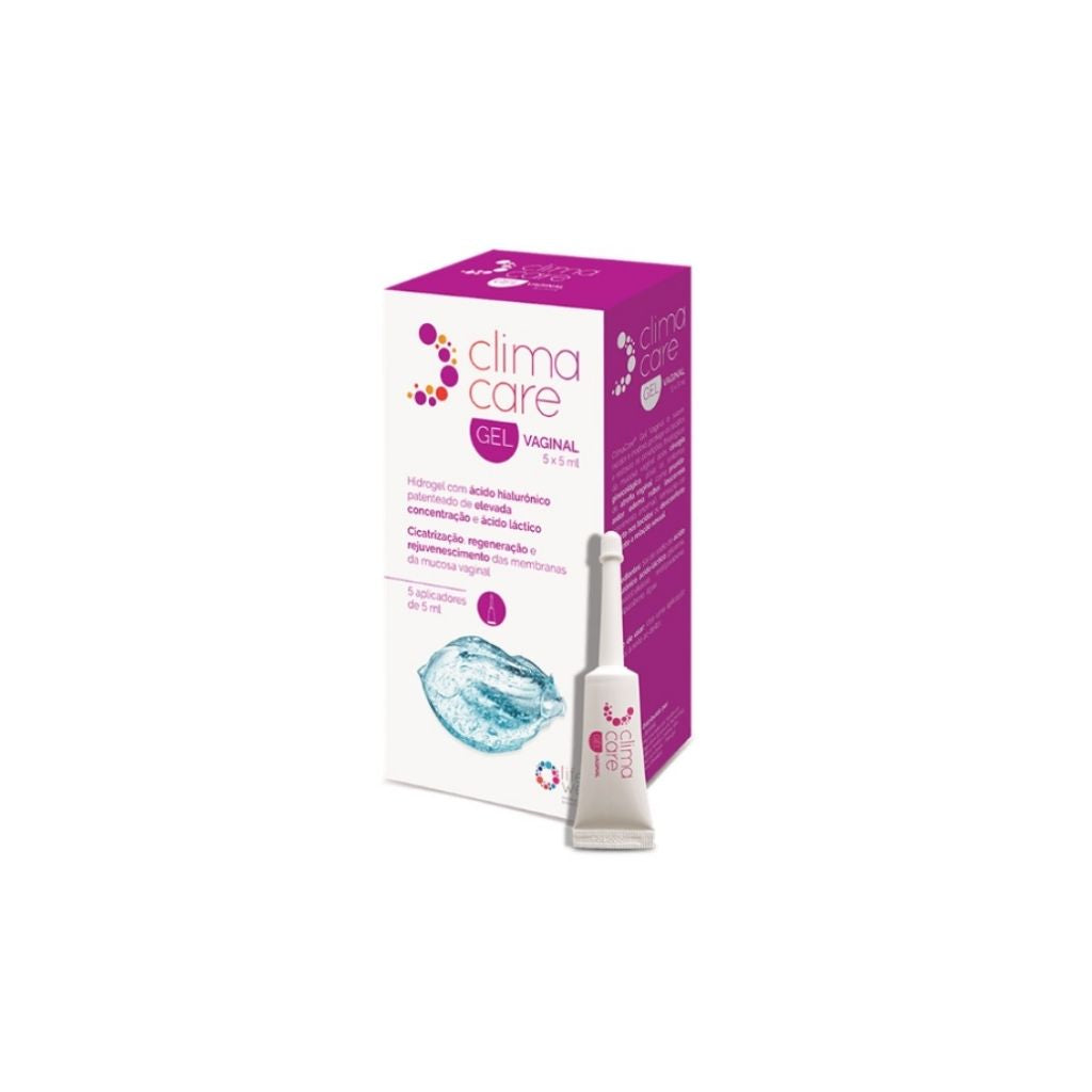 Climacare Gel Vaginal Unidose Alívio Secura Vaginal E Desconforto 5ml X 5